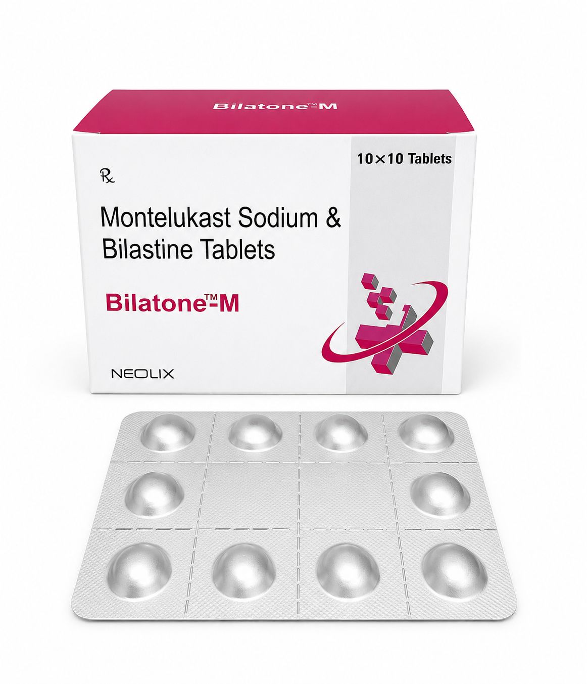 Bilatone-M tablets pack — Montelukast Sodium and Bilastine